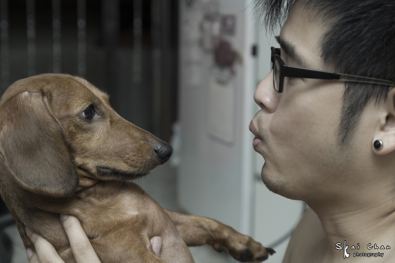 Pet photoshoot session with Luckie Chan