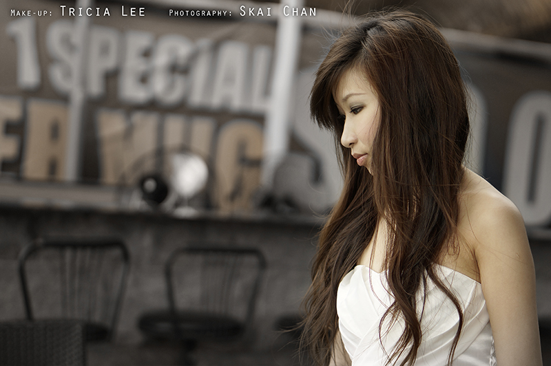 Fashion photoshoot session with Famel Tay at Pasir Ris Park