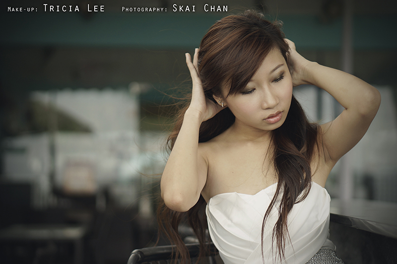 Fashion photoshoot session with Famel Tay at Pasir Ris Park