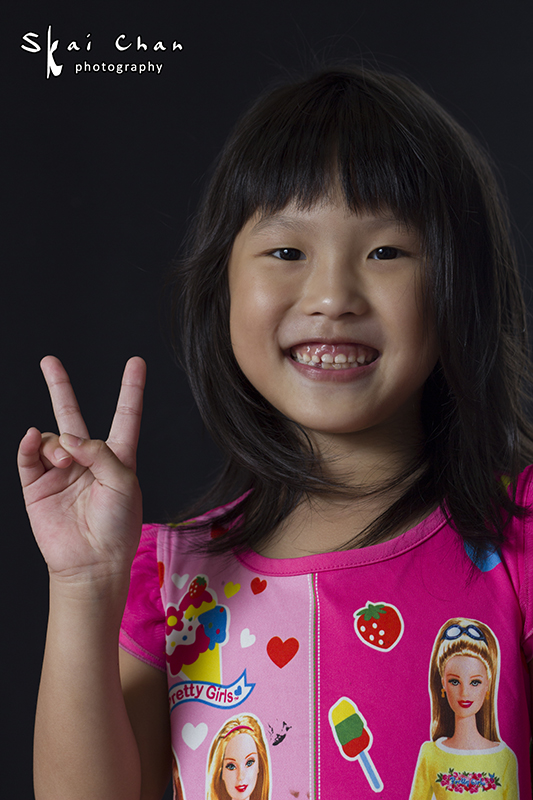 Indoor children photoshoot session with Dchane at Joyous Nails Seng Kang