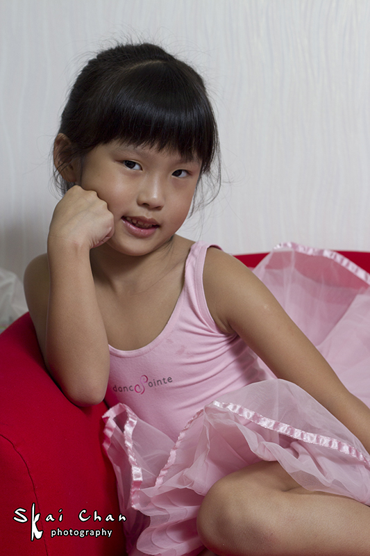 Indoor children photoshoot session with Dchane at Joyous Nails Seng Kang