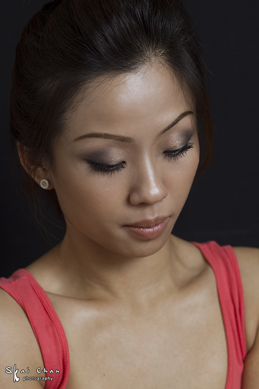 Beauty headshot photoshoot session with Joyce See at Sengkang