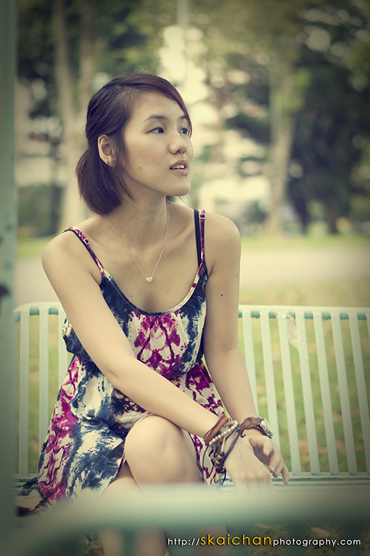 Lifestyle portrait photoshoot session with Constance Huang at Bishan Ang Mo Kio Park
