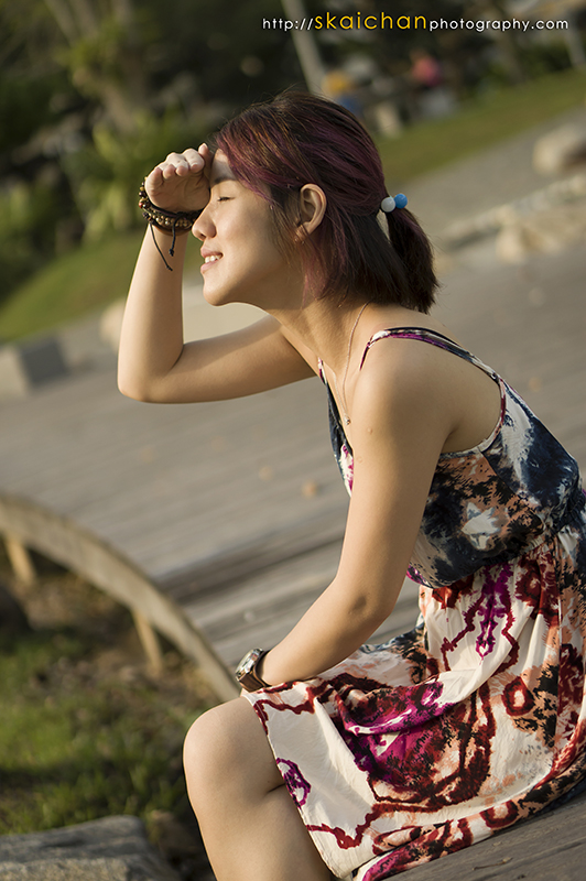 Lifestyle portrait photoshoot session with Constance Huang at Bishan Ang Mo Kio Park