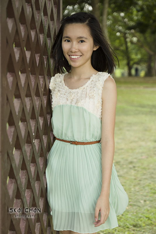 Editorial ukulele photoshoot session with Vanessa Toh at Pasir Ris Park