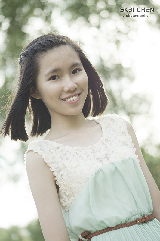 Editorial ukulele photoshoot session with Vanessa Toh at Pasir Ris Park