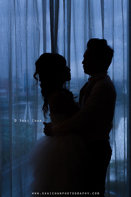 Pre-wedding photoshoot session with Mike Ong and Monica Weng at Marina Bay Sands Singapore (MBS) hotel