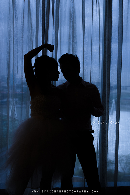Pre-wedding photoshoot session with Mike Ong and Monica Weng at Marina Bay Sands Singapore (MBS) hotel