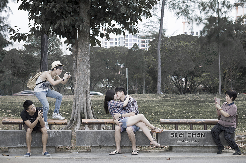 Creative couple shoot with Derrick and Ariel