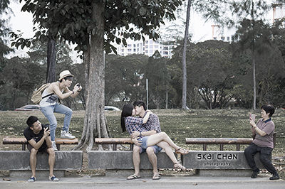 Outdoor Casual Couple Photoshoot - Couple: Derrick & Ariel @ Jurong Lake Gardens