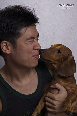 Indoor Studio Self Portrait - Skai Chan & Luckie @ Makeshift Studio @ Home