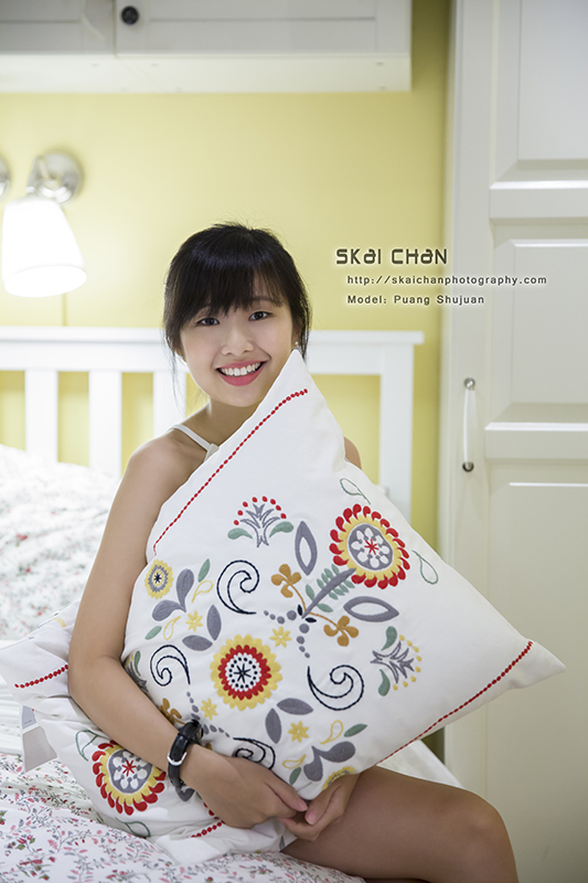 Lifestyle portrait photoshoot session with Puang Shujuan at IKEA Alexandra