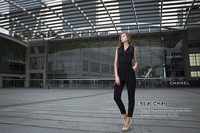 outdoor fashion model portfolio