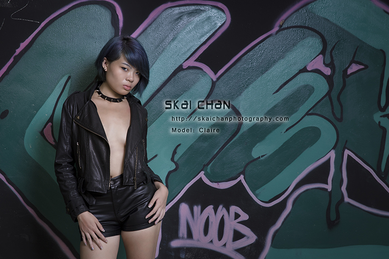 Glamour photoshoot session with Kat at abandoned place