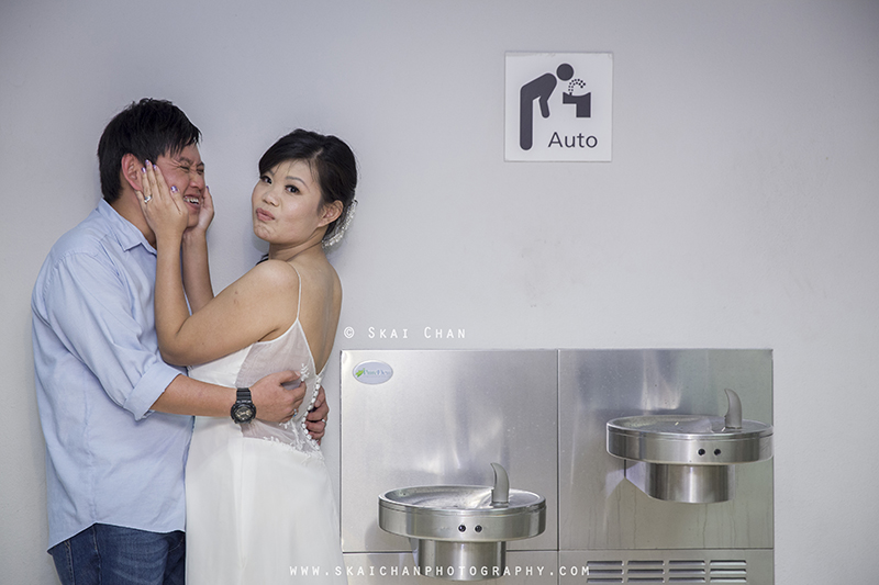 Pre-Wedding photoshoot session with Terry & Lynwen at Changi Airport