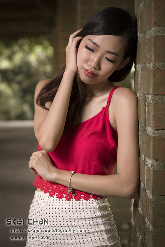 Fashion photoshoot session with April at Botanic Gardens