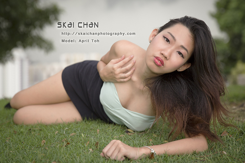 Glamour portrait photoshoot session with April at Mount Faber