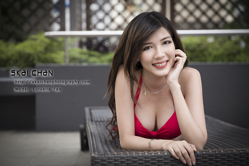 Bikini portrait photoshoot session with Lovelle Cengiya at Novotel Singapore Clarke Quay
