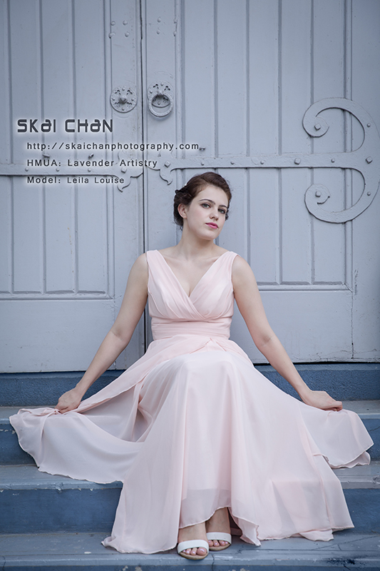 Fashion photoshoot session with Lei Louise at St Joseph's Church