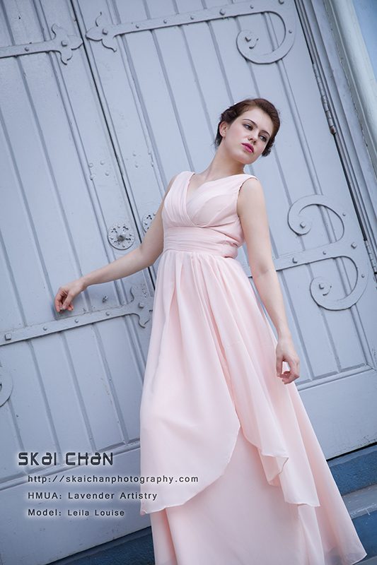 Fashion photoshoot session with Lei Louise at St Joseph's Church