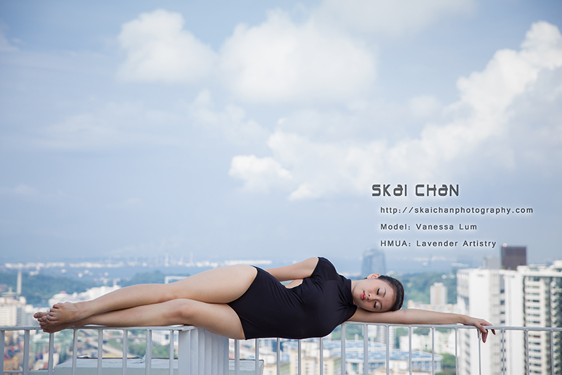Creative dance photoshoot session with Huirong at Pinnacle @ Duxton Skypark