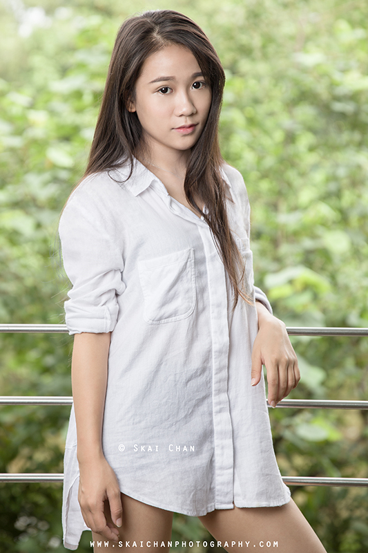 Outdoor fashion photoshoot session with Joanne at West Coast Park