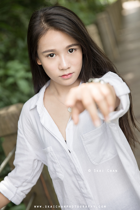 Outdoor fashion photoshoot session with Joanne at West Coast Park