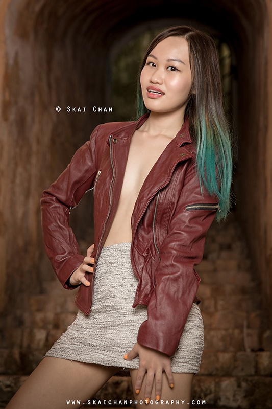 Glamour portrait photoshoot session with Rachel Liew at Fort Canning Park