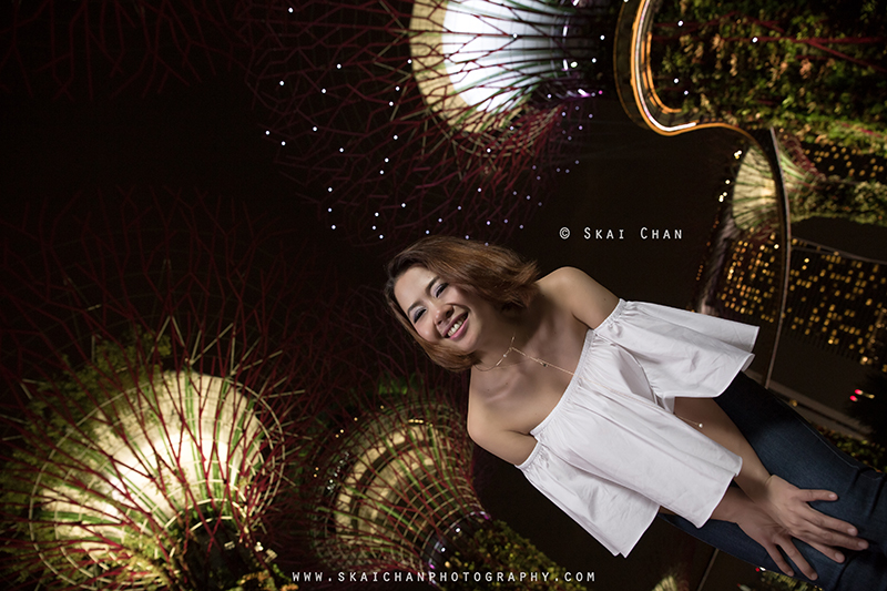 Photoshoot with Marjorie Lining at Gardens by the Bay