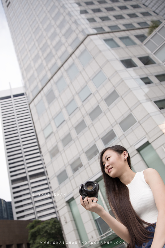 Lifestyle portrait photoshoot session with AX at Boat Quay