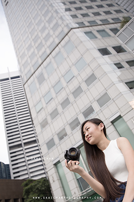 Outdoor Casual Lifestyle Photoshoot - AX @ Boat Quay