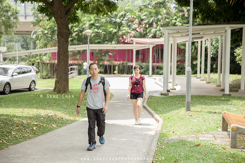 Friends' hiking photoshoot session with Yonghao, Huiting, Jiayu & Julia at Mount Faber (Southern Ridges)