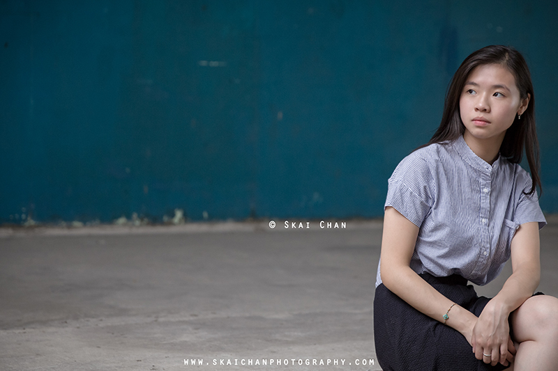 Lifestyle portrait photoshoot session with Emilia Yoyo Ngai at Tanjong Pagar Railway Station