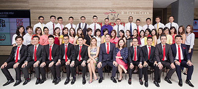 Indoor High-End Corporate Team Photoshoot - DPG Prudential (team) @ Prudential @ Scotts