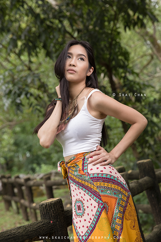 Fashion portrait photoshoot session with Sirachar Ong at Little Guilin
