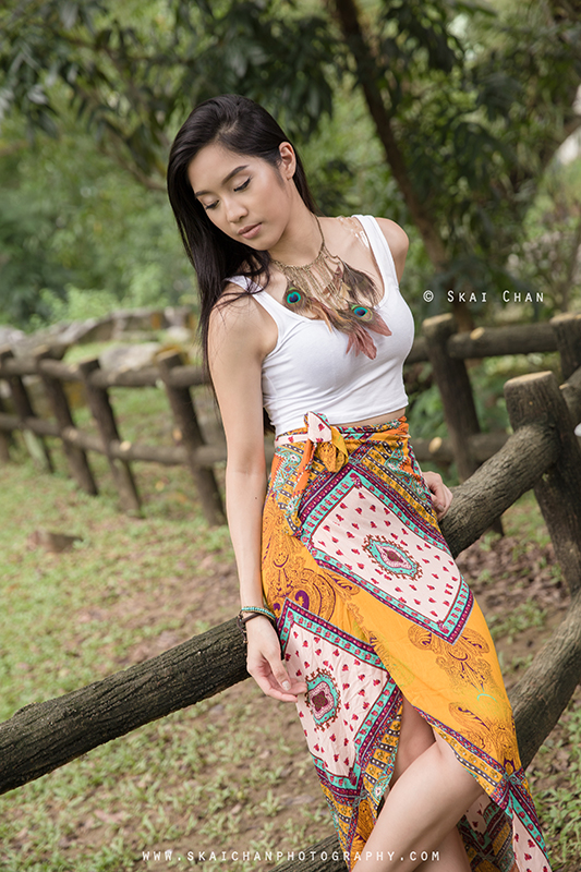 Fashion portrait photoshoot session with Sirachar Ong at Little Guilin