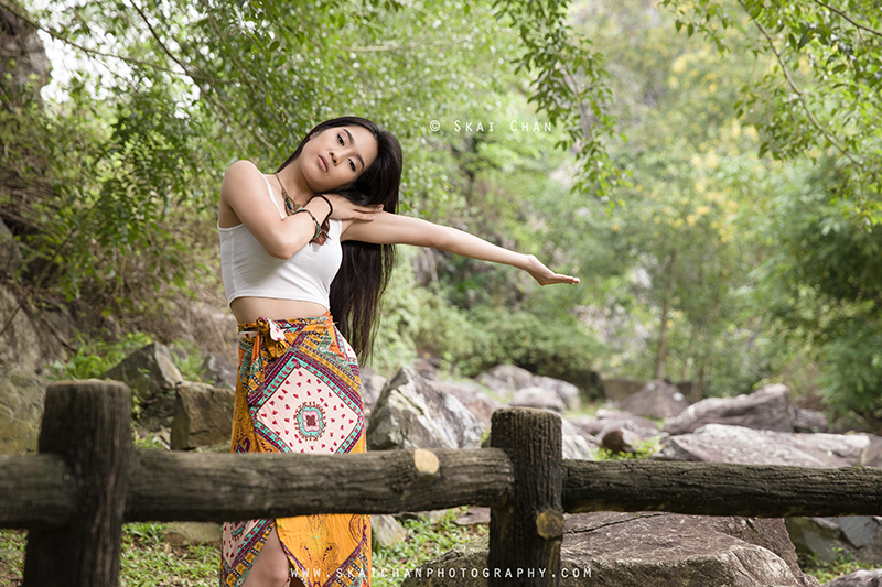Fashion portrait photoshoot session with Sirachar Ong at Little Guilin