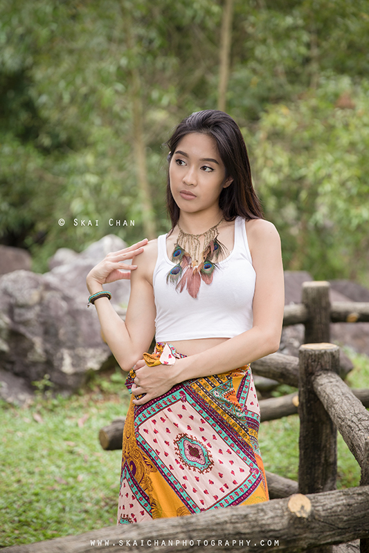 Fashion portrait photoshoot session with Sirachar Ong at Little Guilin