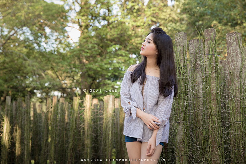 Lifestyle botanical garden photoshoot session with Erica Chan at Singapore Botanic Gardens