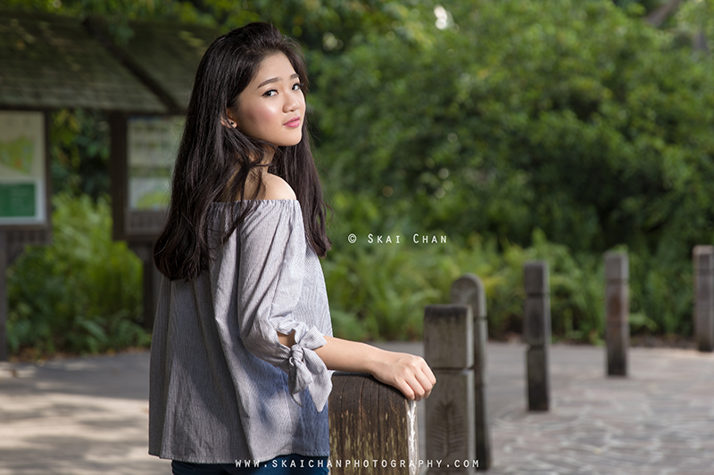 Lifestyle botanical garden photoshoot session with Erica Chan at Singapore Botanic Gardens