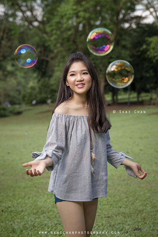 Lifestyle botanical garden photoshoot session with Erica Chan at Singapore Botanic Gardens