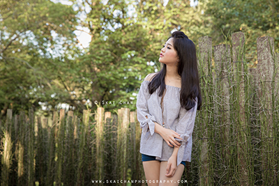 Outdoor High-End Lifestyle Photoshoot - Erica Chan @ Singapore Botanic Gardens