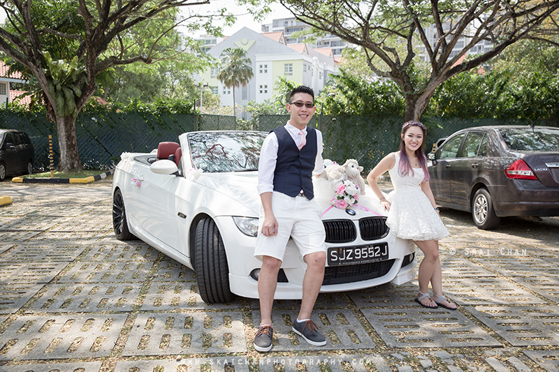 Pre-wedding photoshoot session with Nathaniel & Rachel at Cherryloft Resorts and Hotels and Pasir Ris Park
