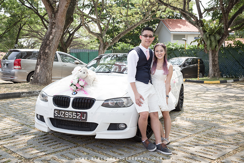 Pre-wedding photoshoot session with Nathaniel & Rachel at Cherryloft Resorts and Hotels and Pasir Ris Park