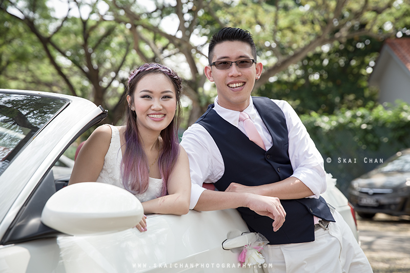 Pre-wedding photoshoot session with Nathaniel & Rachel at Cherryloft Resorts and Hotels and Pasir Ris Park