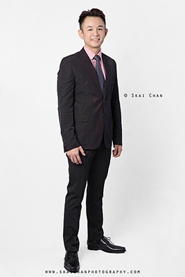 Indoor Studio Men's Corporate Photoshoot - Kyan Soo Wei Qiang @ Makeshift Studio @ Home