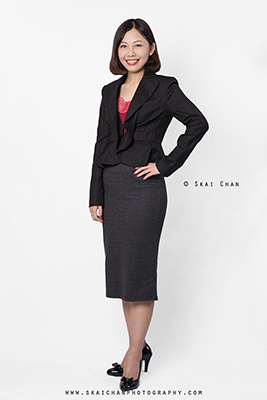 Indoor Studio Women's Corporate Photoshoot - Tengy Gay Teng Yong @ Makeshift Studio @ Home