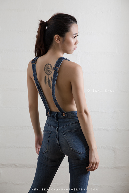 Glamour portrait photoshoot session with Cheryl Alicia Chua at Dakota Crescent (indoor)