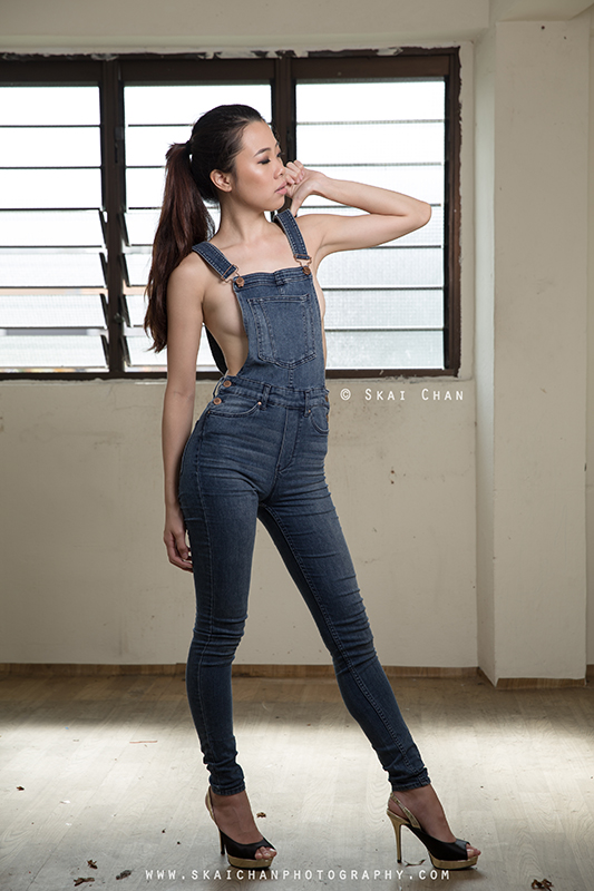 Glamour portrait photoshoot session with Cheryl Alicia Chua at Dakota Crescent (indoor)