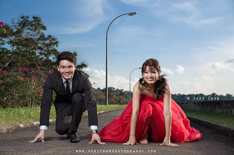 Creative pre-wedding shoot with Shengyang and Huiting